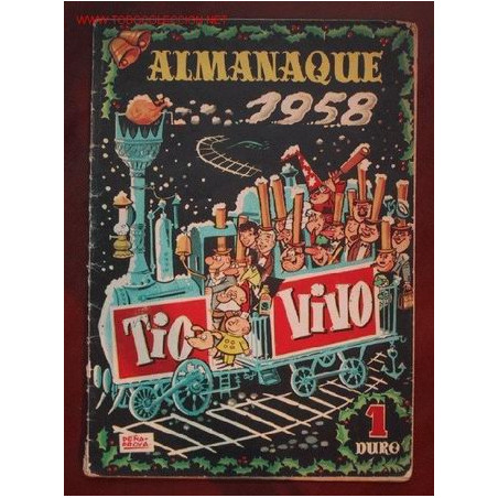 TIO VIVO (1ª) (EDIT. CRISOL). ALMANAQUES Y EXTRAS.